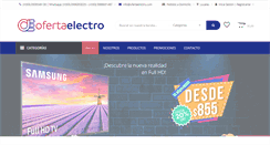 Desktop Screenshot of ofertaelectro.com